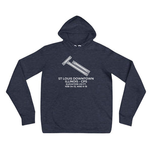 CPS facility map in CAHOKIA/ST LOUIS; ILLINOIS Hoodie