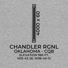 Load image into Gallery viewer, cqb chandler ok t shirt, Gray