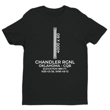 Load image into Gallery viewer, cqb chandler ok t shirt, Black