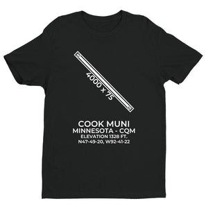 cqm cook mn t shirt, Black
