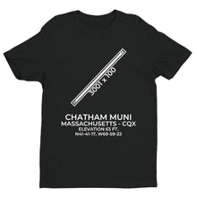 Load image into Gallery viewer, cqx chatham ma t shirt, Black