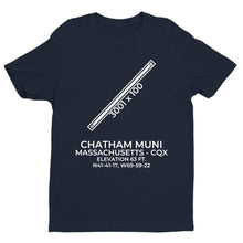 Load image into Gallery viewer, cqx chatham ma t shirt, Navy