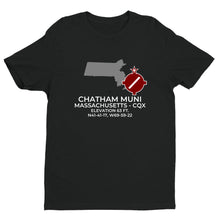 Load image into Gallery viewer, CHATHAM MUNI in CHATHAM; MASSACHUSETTS (CQX; KCQX) T-Shirt