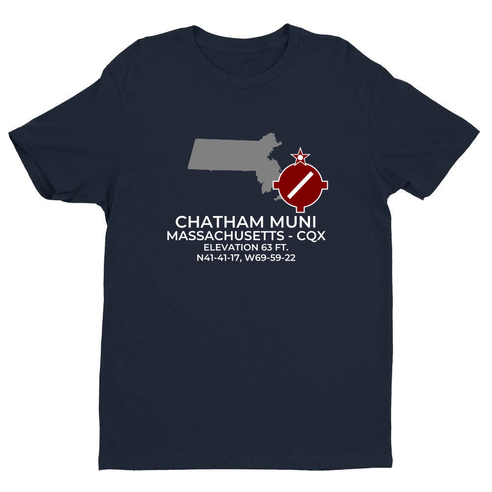 CHATHAM MUNI in CHATHAM; MASSACHUSETTS (CQX; KCQX) T-Shirt