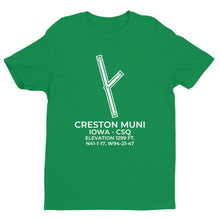 Load image into Gallery viewer, csq creston ia t shirt, Green