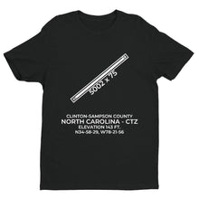 Load image into Gallery viewer, ctz clinton nc t shirt, Black