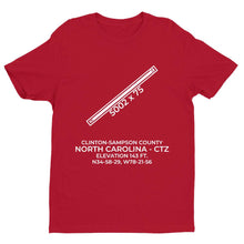 Load image into Gallery viewer, ctz clinton nc t shirt, Red