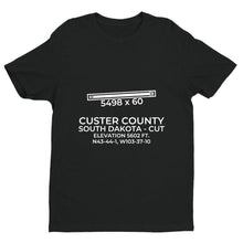 Load image into Gallery viewer, cut custer sd t shirt, Black