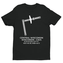 Load image into Gallery viewer, CENTRAL WISCONSIN in MOSINEE; WISCONSIN (CWA; KCWA) T-Shirt
