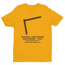 Load image into Gallery viewer, cwa mosinee wi t shirt, Yellow