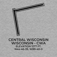 Load image into Gallery viewer, cwa mosinee wi t shirt, Gray