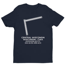 Load image into Gallery viewer, cwa mosinee wi t shirt, Navy