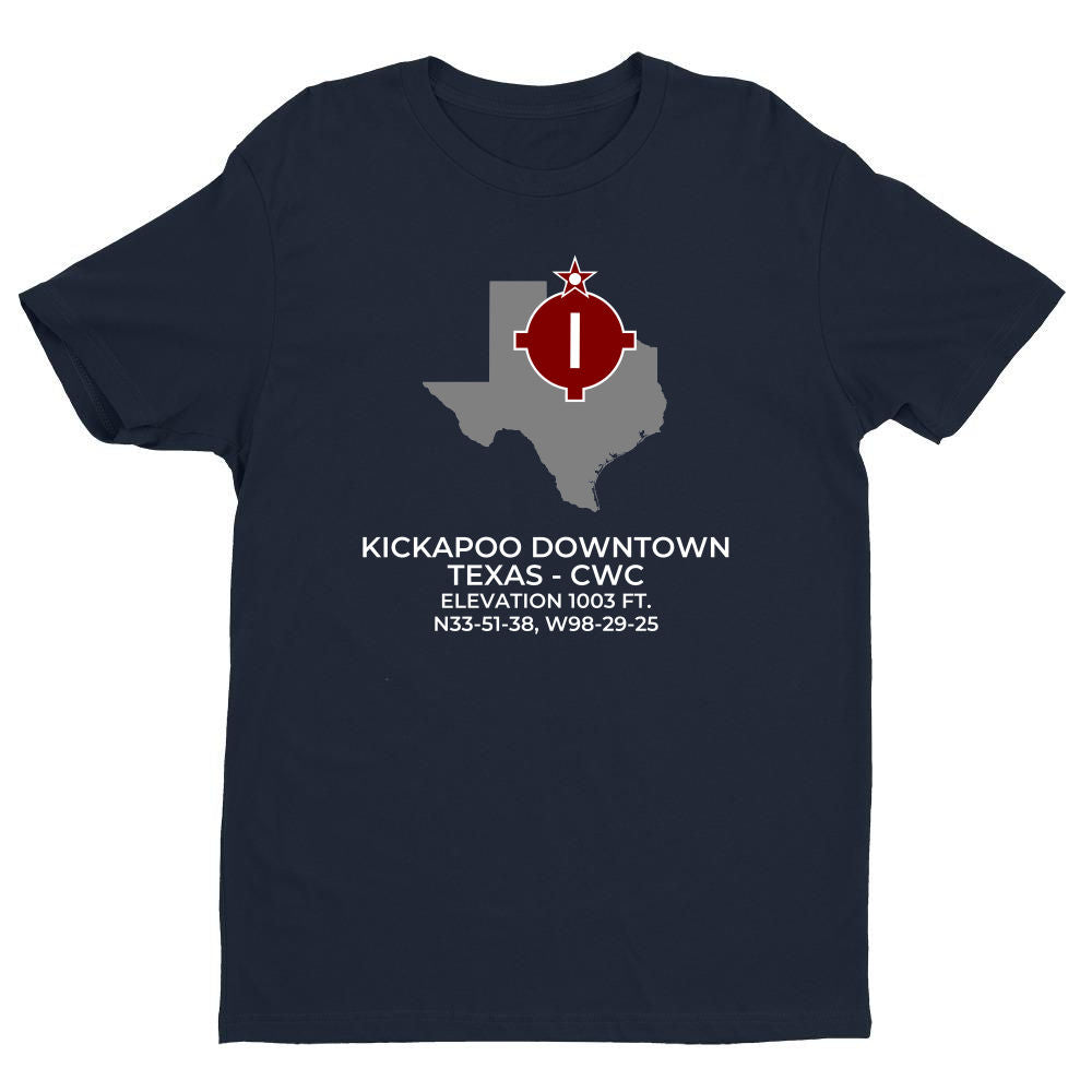 KICKAPOO DOWNTOWN near WICHITA FALLS; TEXAS (CWC; KCWC) T-Shirt