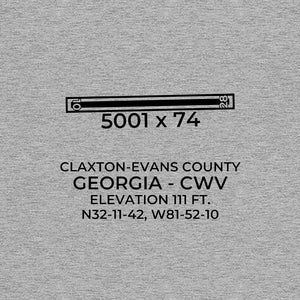 cwv claxton ga t shirt, Gray