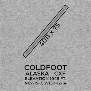 cxf coldfoot ak t shirt, Gray