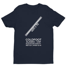 Load image into Gallery viewer, cxf coldfoot ak t shirt, Navy