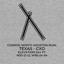 Load image into Gallery viewer, cxo houston tx t shirt, Gray