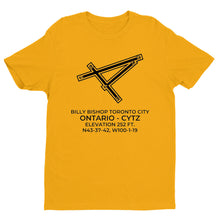 Load image into Gallery viewer, BILLY BISHOP TORONTO CITY (YTZ; CYTZ) in ONTARIO; CANADA (ON) T-Shirt
