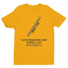 Load image into Gallery viewer, czf cape romanzof ak t shirt, Yellow
