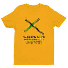 Load image into Gallery viewer, d37 warren mn t shirt, Yellow