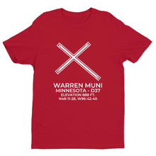 Load image into Gallery viewer, d37 warren mn t shirt, Red