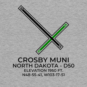 d50 crosby nd t shirt, Gray