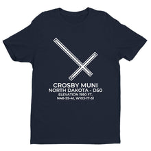 Load image into Gallery viewer, d50 crosby nd t shirt, Navy