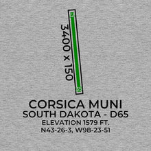 Load image into Gallery viewer, d65 corsica sd t shirt, Gray