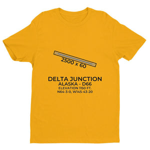 d66 delta junction ak t shirt, Yellow