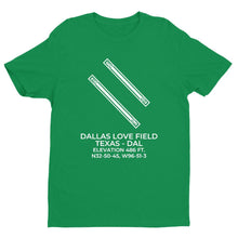 Load image into Gallery viewer, dal dallas tx t shirt, Green