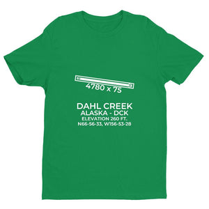 dck dahl creek ak t shirt, Green