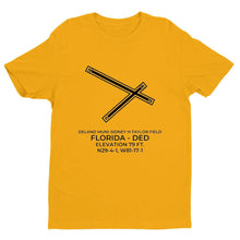 Load image into Gallery viewer, ded deland fl t shirt, Yellow