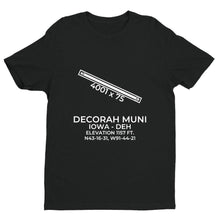 Load image into Gallery viewer, deh decorah ia t shirt, Black