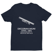 Load image into Gallery viewer, deh decorah ia t shirt, Navy