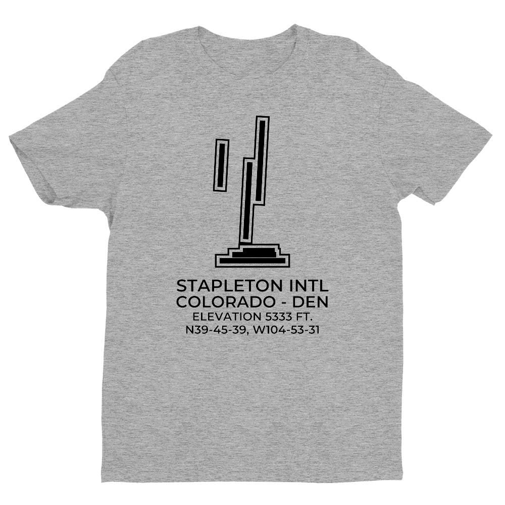 STAPLETON INTL (formerly DEN; KDEN) outside DENVER; COLORADO (CO) T-Shirt