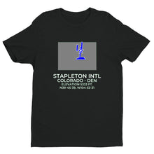 Load image into Gallery viewer, STAPLETON INTL (formerly DEN; KDEN) outside DENVER; COLORADO (CO) T-Shirt