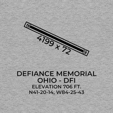 Load image into Gallery viewer, dfi defiance oh t shirt, Gray