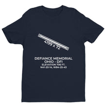 Load image into Gallery viewer, dfi defiance oh t shirt, Navy