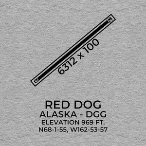 dgg red dog ak t shirt, Gray