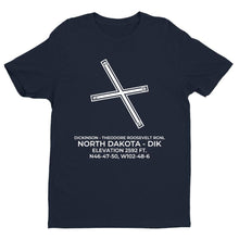 Load image into Gallery viewer, dik dickinson nd t shirt, Navy