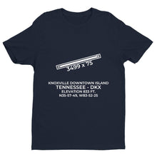 Load image into Gallery viewer, dkx knoxville tn t shirt, Navy