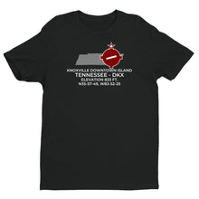 Load image into Gallery viewer, KNOXVILLE DOWNTOWN ISLAND near KNOXVILLE; TENNESSEE (DKX; KDKX) T-Shirt