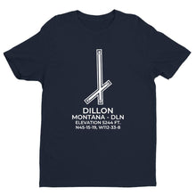 Load image into Gallery viewer, dln dillon mt t shirt, Navy
