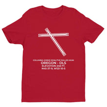 Load image into Gallery viewer, dls the dalles or t shirt, Red