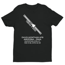 Load image into Gallery viewer, DAVIS MONTHAN AFB in TUCSON; ARIZONA (DMA; KDMA) T-Shirt