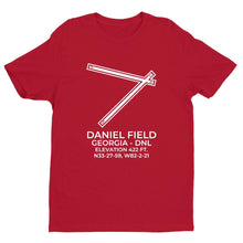 Load image into Gallery viewer, dnl augusta ga t shirt, Red