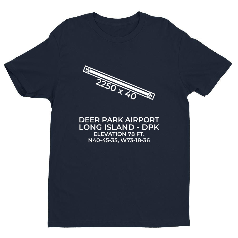 DEER PARK AIRPORT (DPK) in DEER PARK; NEW YORK (NY) c.1973 T-Shirt