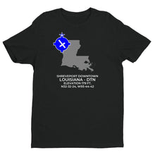 Load image into Gallery viewer, DTN facility map in SHREVEPORT; LOUISIANA, Black