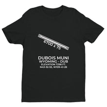 Load image into Gallery viewer, dub dubois wy t shirt, Black