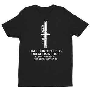 HALLIBURTON FIELD in DUNCAN; OKLAHOMA (DUC; KDUC) T-Shirt